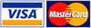 VISA - MASTERCARD logo